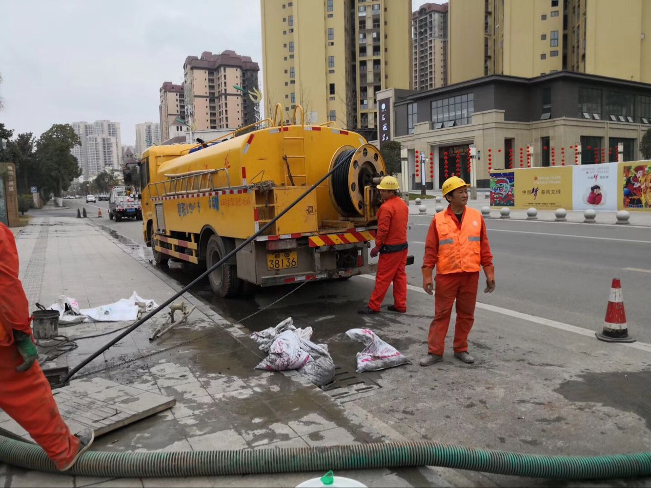 东辽排污管道清淤-管道清洗